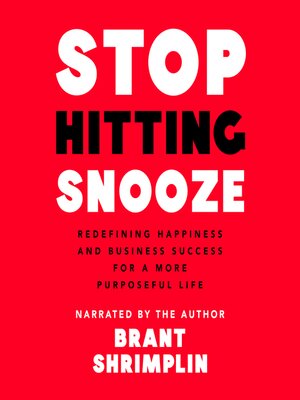 cover image of Stop Hitting Snooze